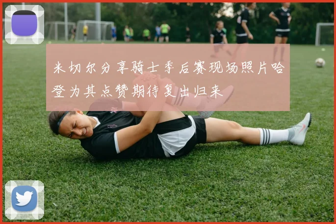 米切尔分享骑士季后赛现场照片哈登为其点赞期待复出归来